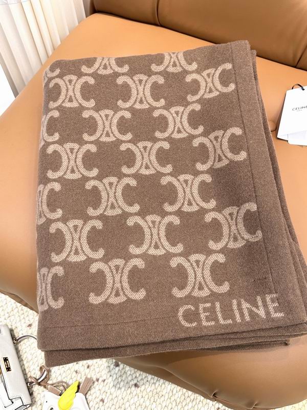 Celine Scarf 140X140cm 100%羊绒 E110127